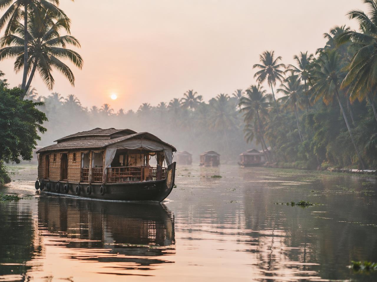 Alleppey Backwaters, Kerala