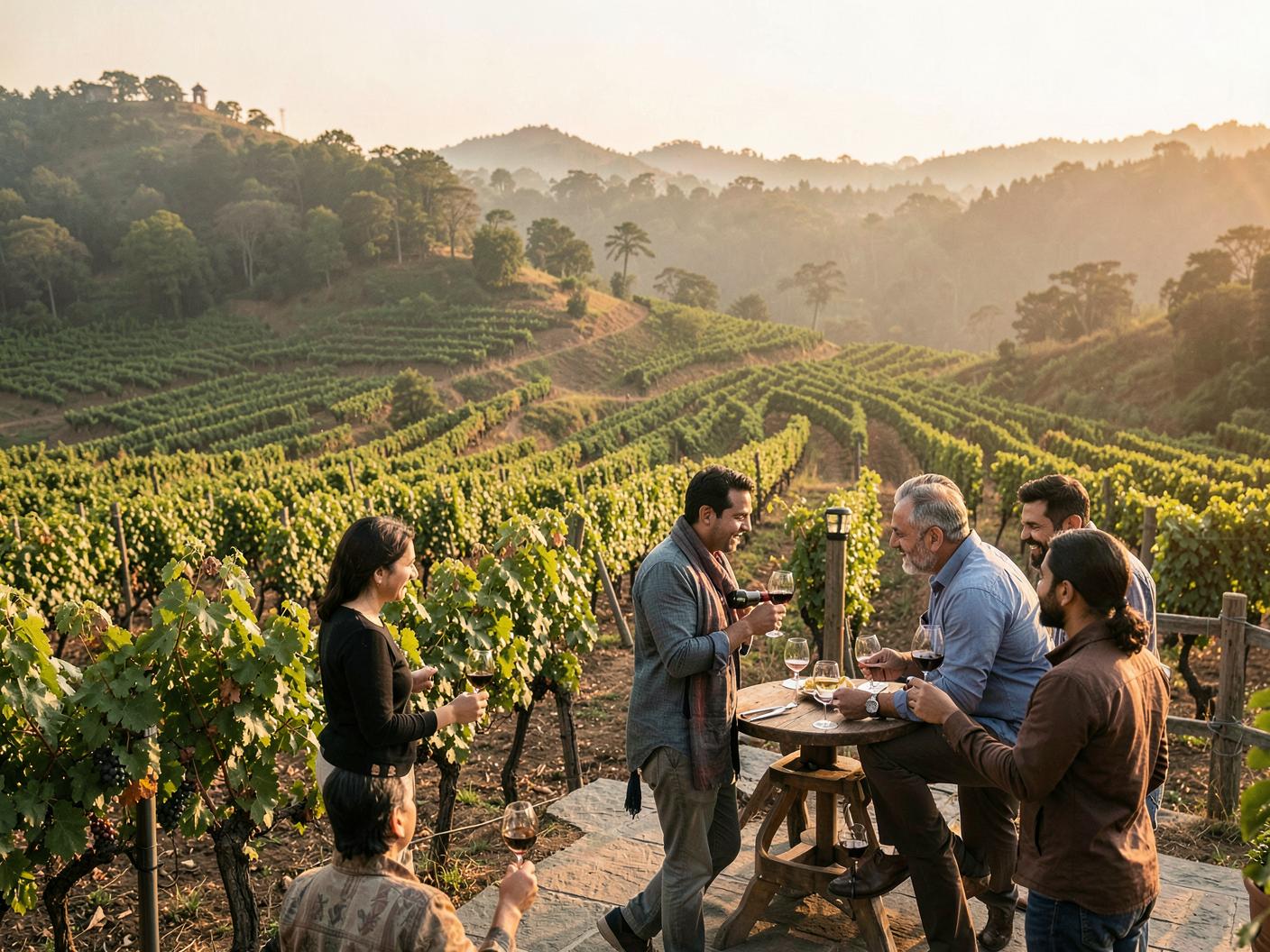 Nashik Vineyards, Maharashtra